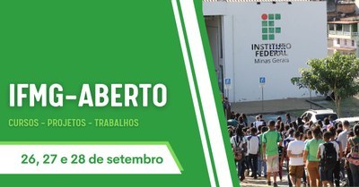 Visite o Campus Betim: inscrições abertas para IFMG-Aberto 2024