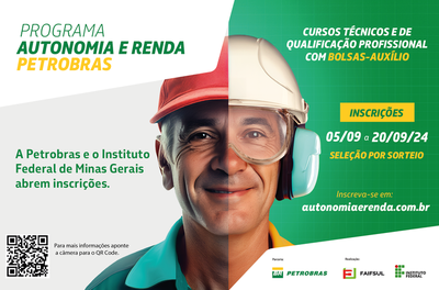 Curso contempla área de abrangência da Refinaria Gabriel Passos (Regap). Inscrições terminam no dia 20 de setembro. Ao longo de quatro anos, IFMG vai ofertar, no total, 340 vagas, distribuídas em cursos FIC e técnicos nos campi Betim, Sabará, Santa Luzia e Ribeirão das Neves.