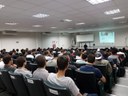 Público durante a palestra