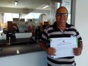 Sérgio Costa conquista certificado de ensino médio