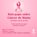 Bate papo Cancer de Mama