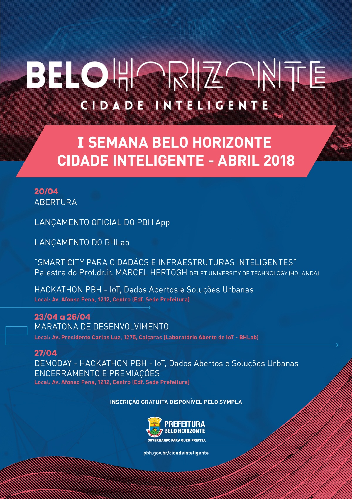 I SEMANA BELO HORIZONTE CIDADE INTELIGENTE - ABRIL 2018-2