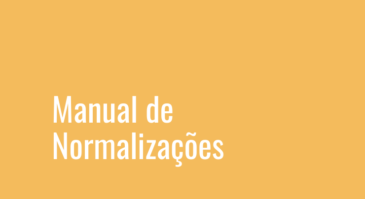 Manual de Normalizações
