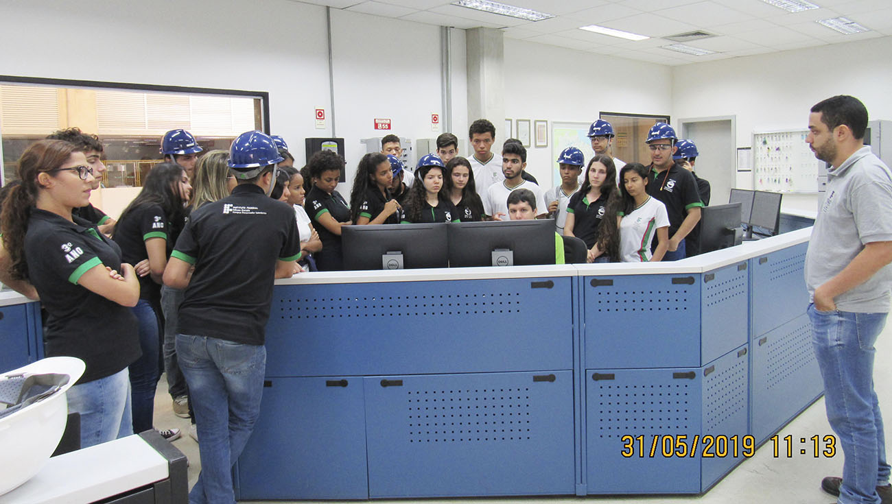 Visita técnica 3º TST na UHE Baguari