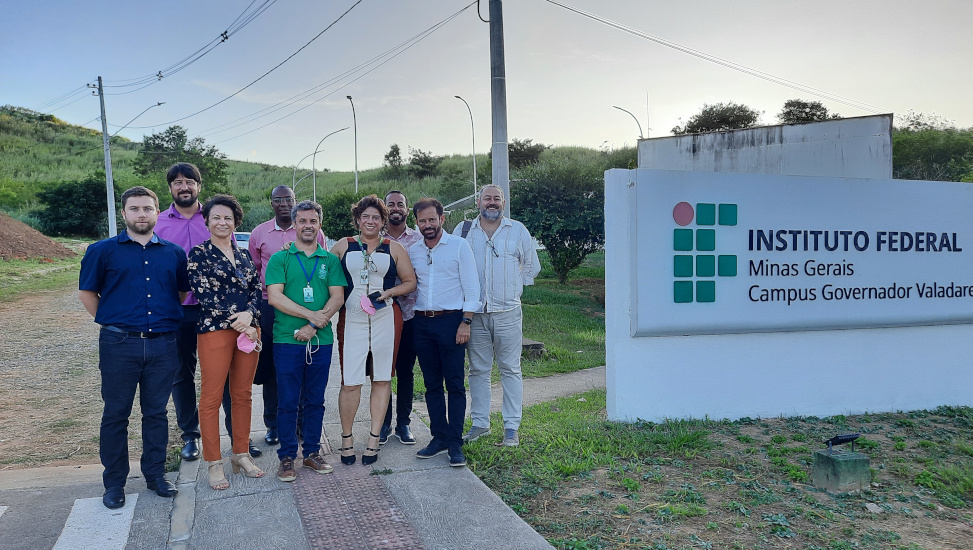 Tour dos membros da Reitoria IFMG pelo Campus GV - 17_03_2022