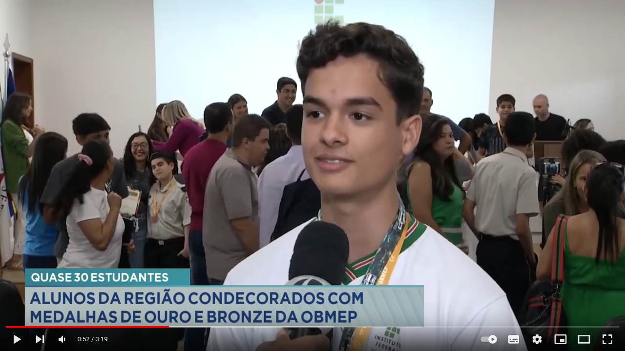 Cerimônia_Olimpíadas de Matemática_junho2023