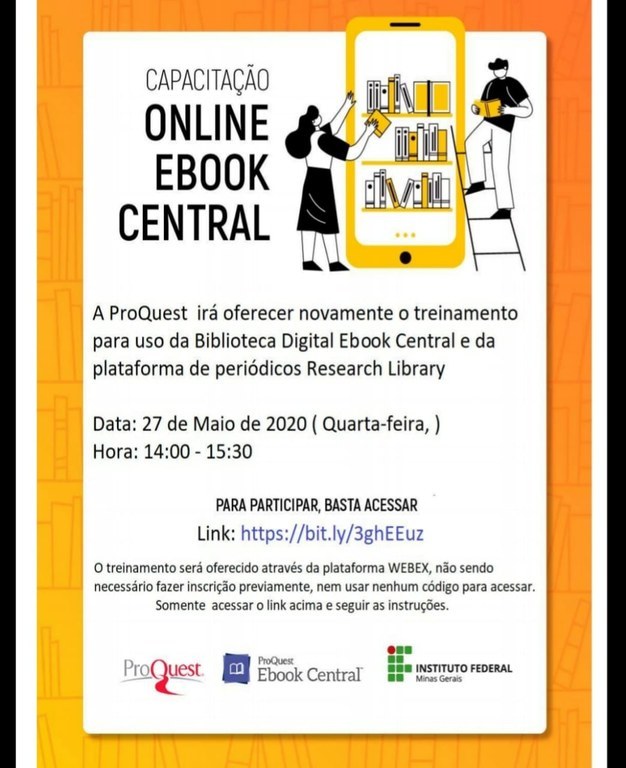 Treinamento Biblioteca Ebook Central