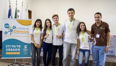 Equipe Ouro VI Feira de Ciências