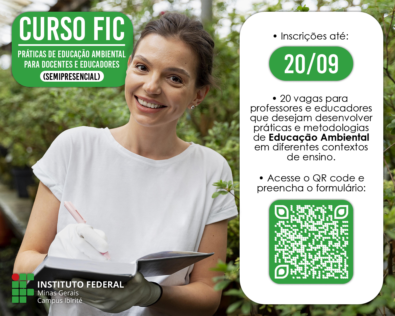 curso fic; educação ambiental