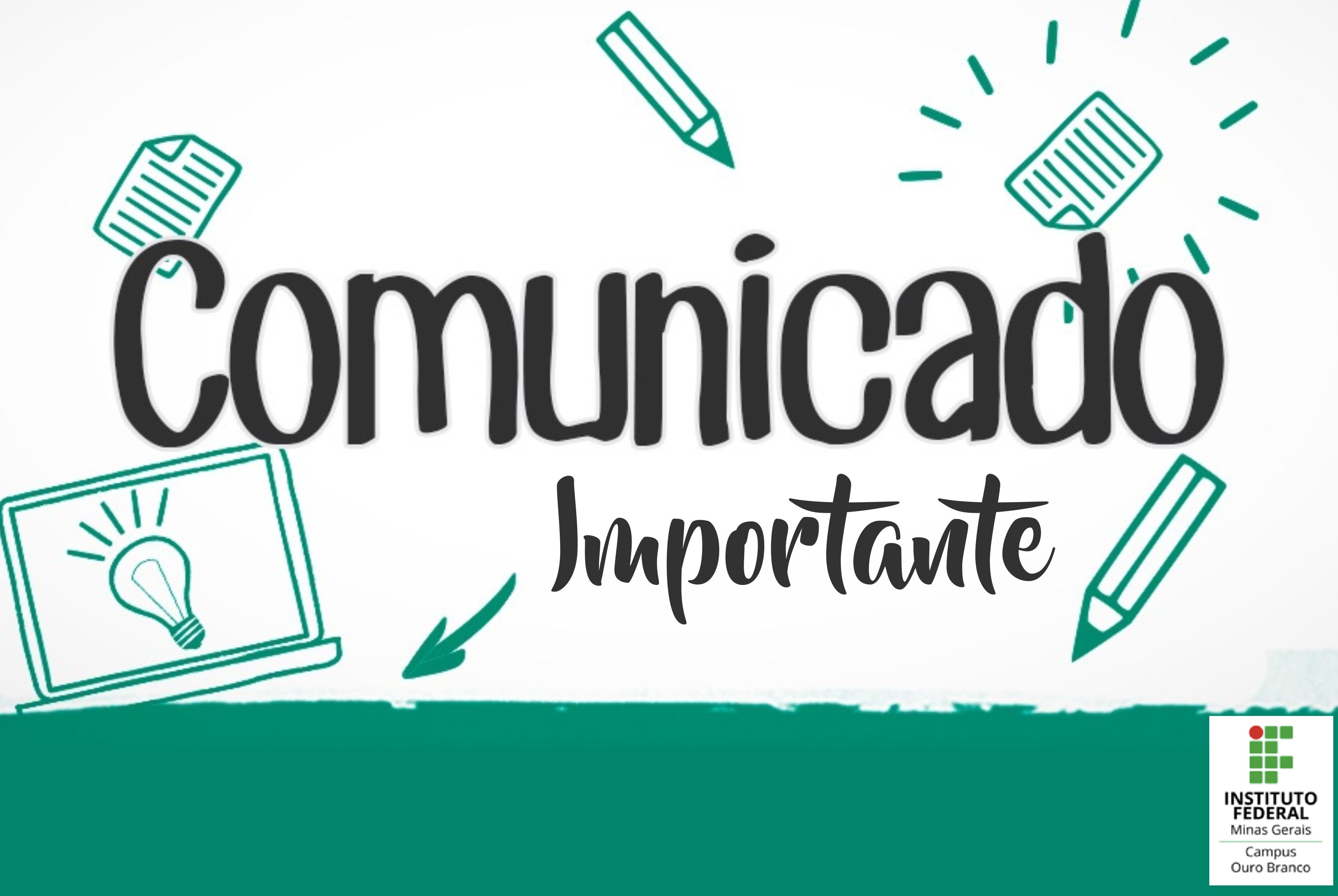 comunicado importante logo