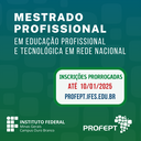 Prorrogação Inscrição - ProfEPT 2025.png