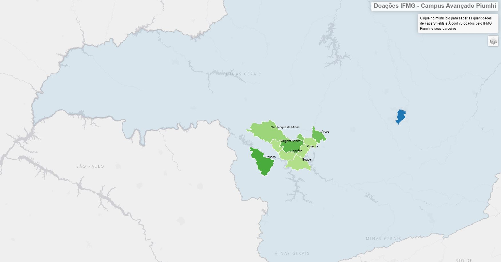 Doação aos municípios