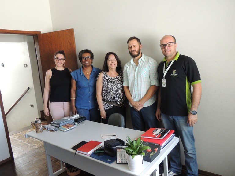 Reunião no Gabinete da Secretária Municipal de Educação de Piumhi