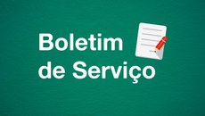 boletim de serviço