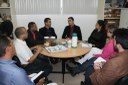 Reunião com o Deputado Federal Padre João e sua comitiva.