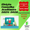 Eleição para representantes do Conselho Acadêmico (2024-2026)