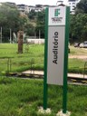 Placa de Sinalização - Prédio 1 Ponte Nova