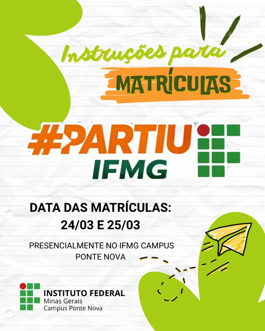 Matrículas partiu IF