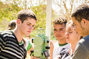 Ensino técnico - aula prática