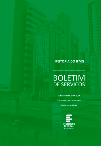 Boletim de Servicos - Reitoria 