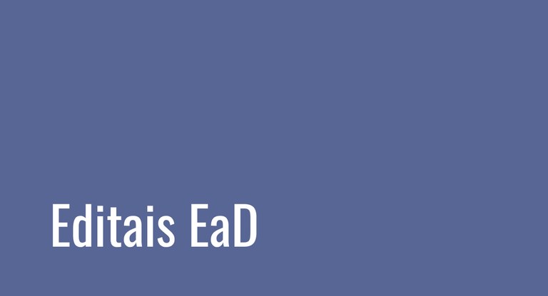 Editais EaD