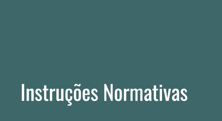 Instruções Normativas