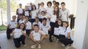 Alunos receberam medalhas e certificados com a presença de professores