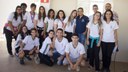 Alunos receberam medalhas e certificados com a presença de professores