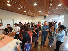 Exposição e coquetel movimentaram galeria de arte da cidade histórica