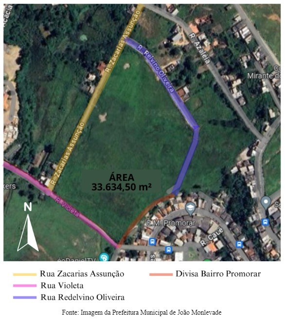 Área da nova unidade João Monlevade