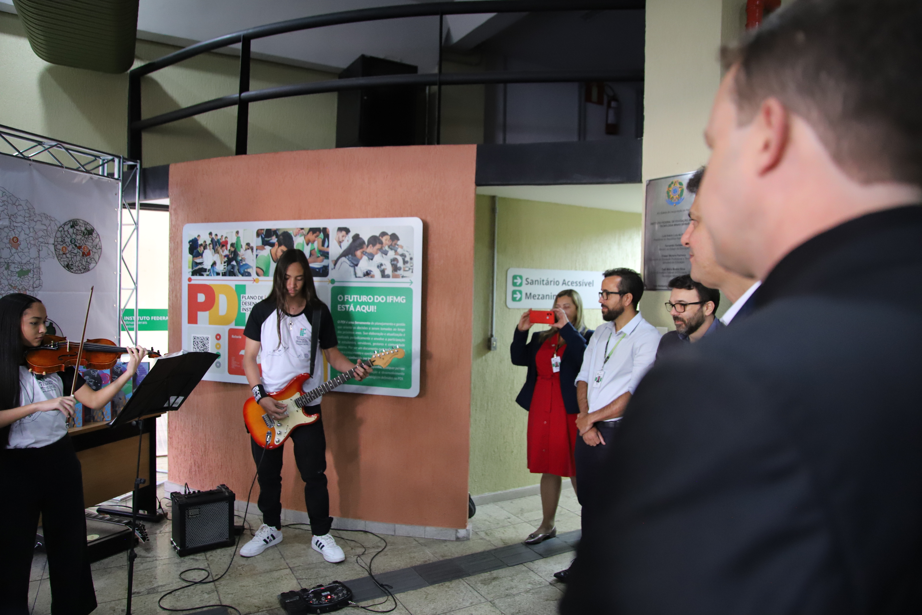 Visita do ministro Camilo Santana à Reitoria do IFMG