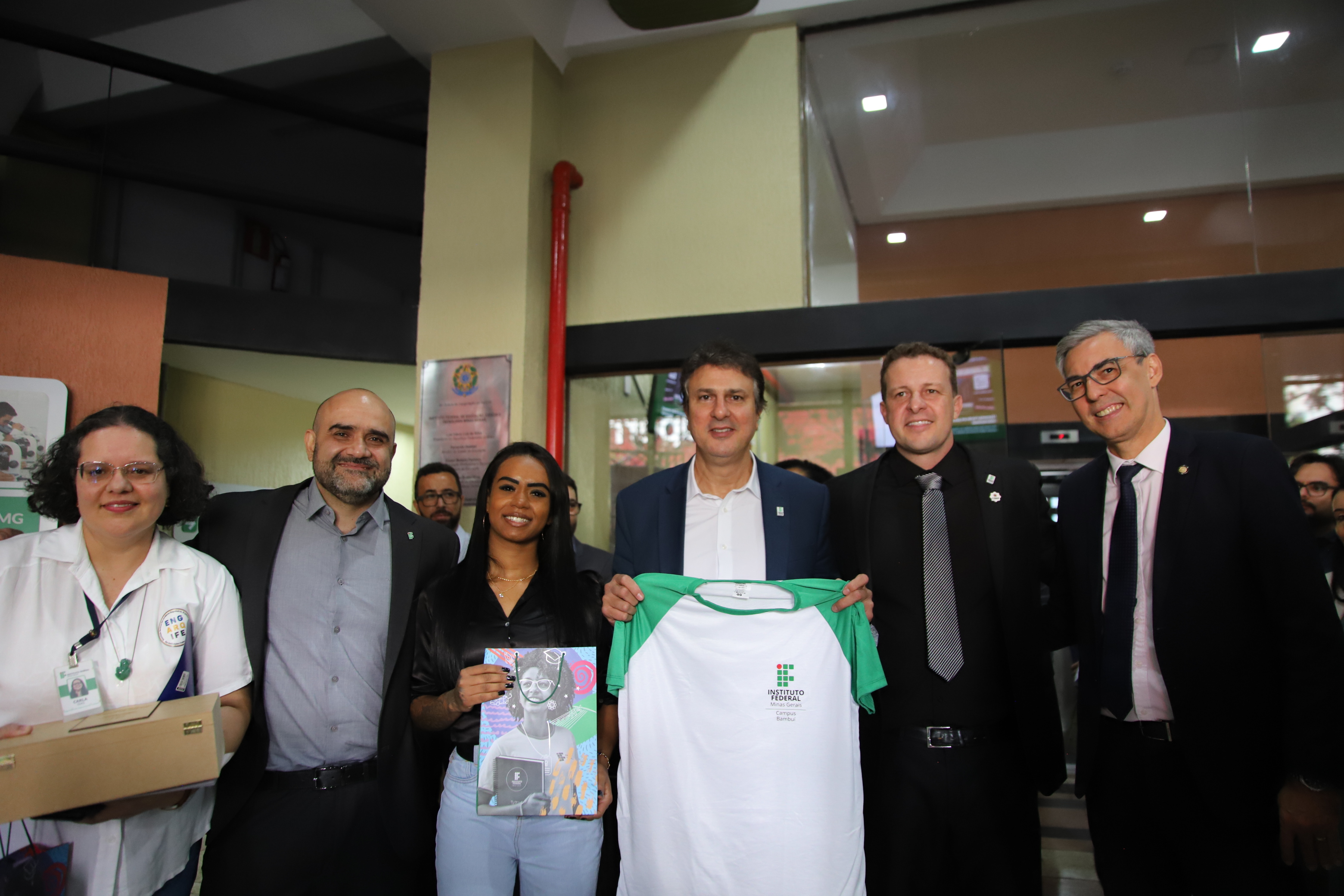 Visita do ministro Camilo Santana à Reitoria do IFMG