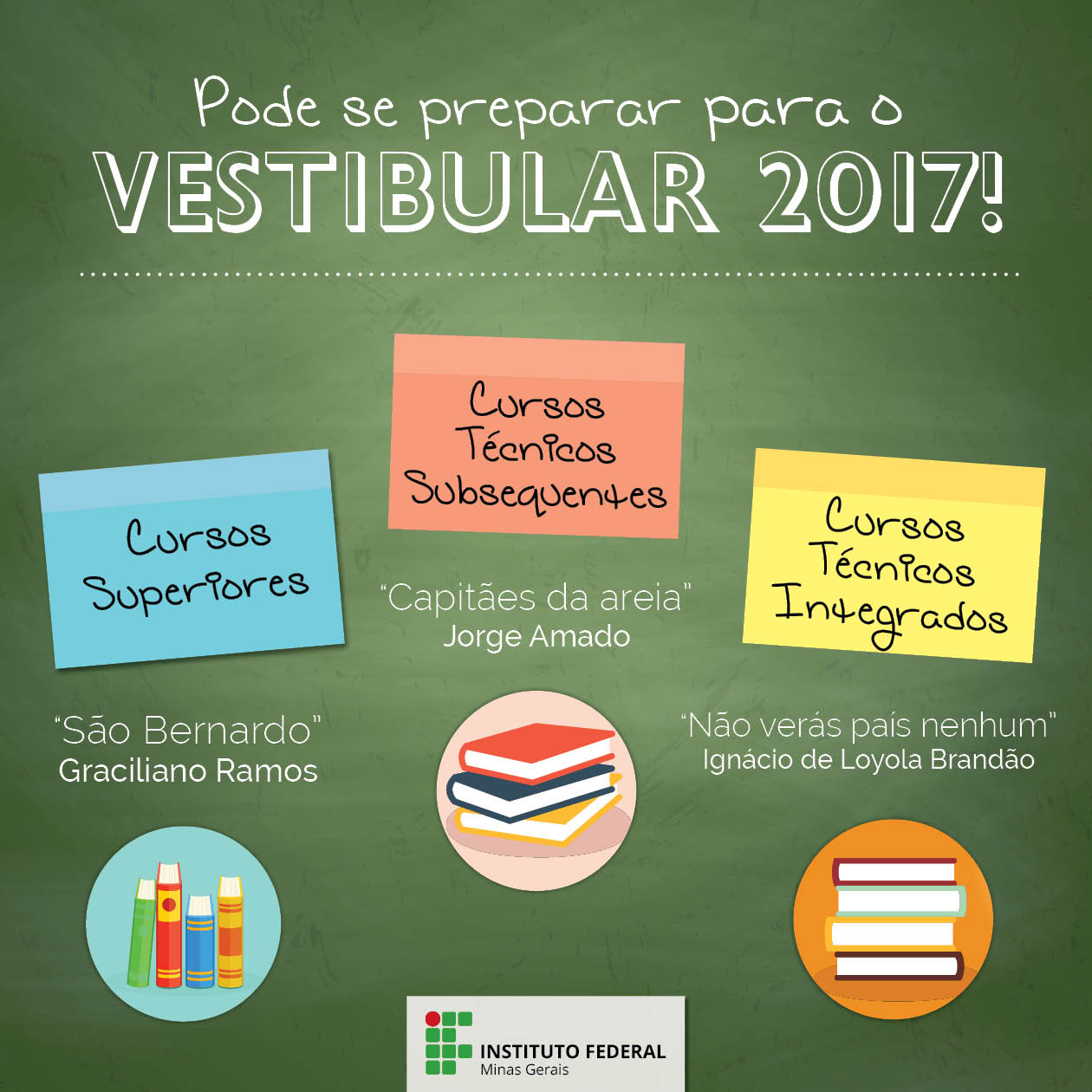 Livros do Vestibular 2017/1