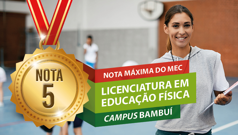 Educação Física conquista nota máxima no MEC