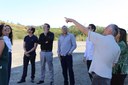 Visita ao local de construção da sede do IFMG em João Monlevade