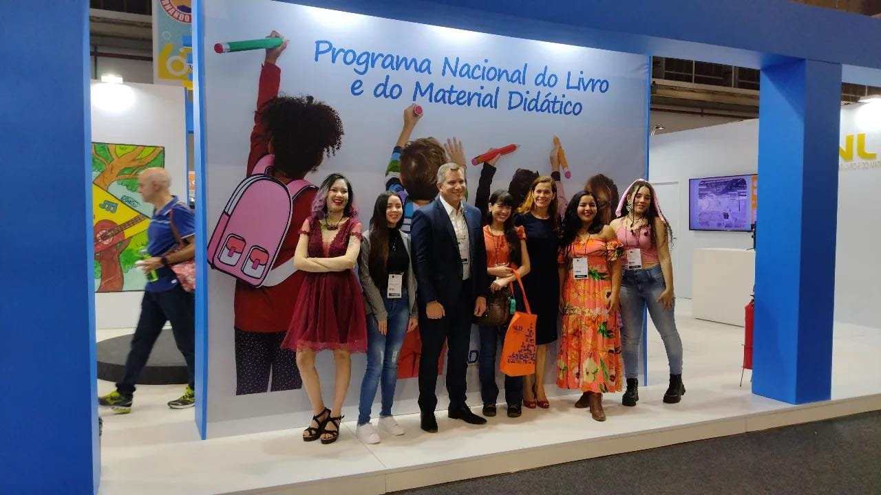 Gabriela de Araújo teve sua criação exposta na Bienal do Livro