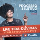 Live tira-dúvidas 2023/2