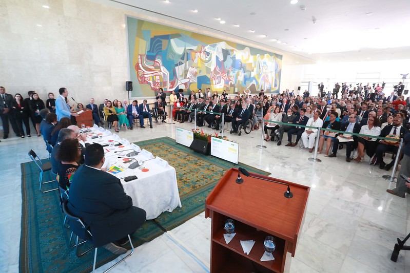 Reunião com reitores em Brasília