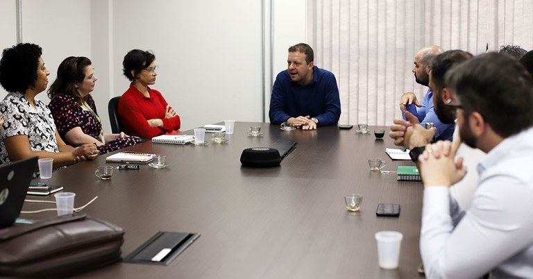 Encontro inicial de transição da gestão ocorreu no dia 7/8, na Reitoria