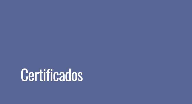 certificados