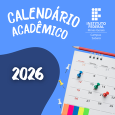 O Calendário Acadêmico 2026 já está disponível para consulta!