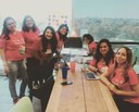 Estudantes de BSI no evento internacional Rails Girls.