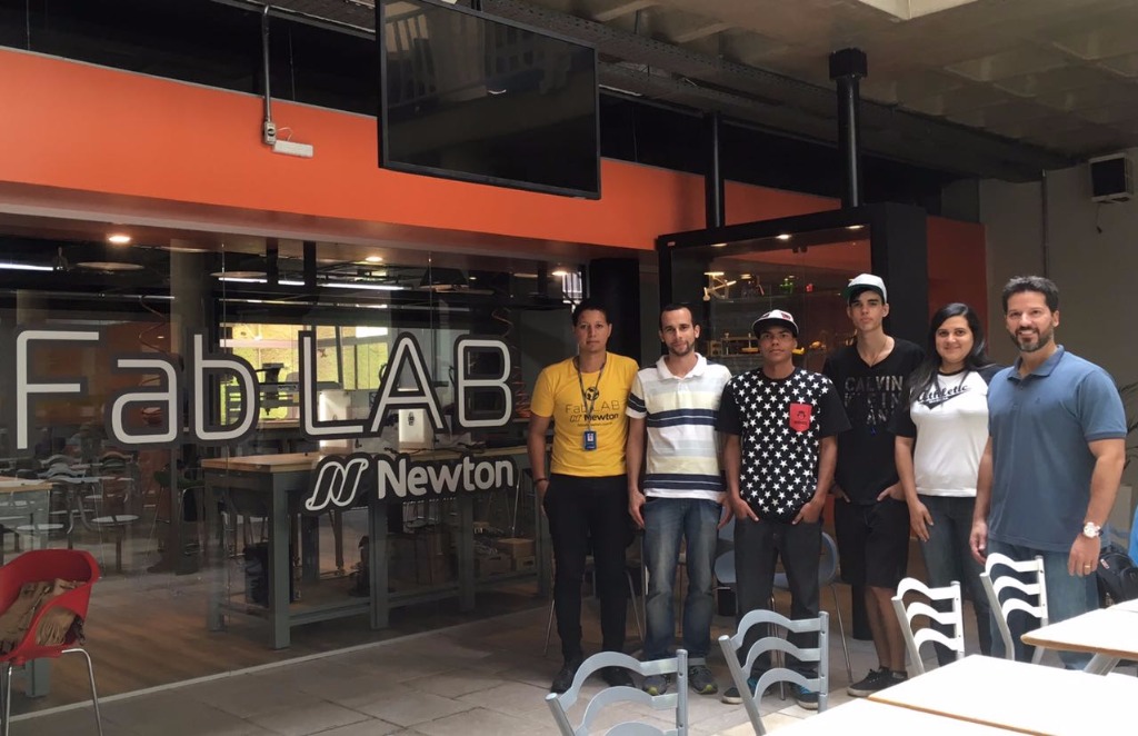 Visita ao Fab Lab Newton