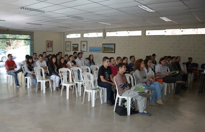 Plateia na Palestra do EATI