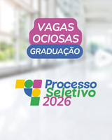 Vagas para ingresso no segundo semestre de 2026 de modo presencial